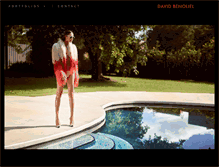 Tablet Screenshot of davidbenolielphotography.com